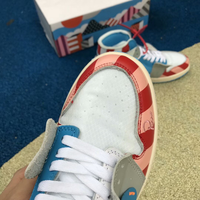 Super max Parra x Nike  Air Jordan 1 x OFF-WHITE(98% Authentic quality)